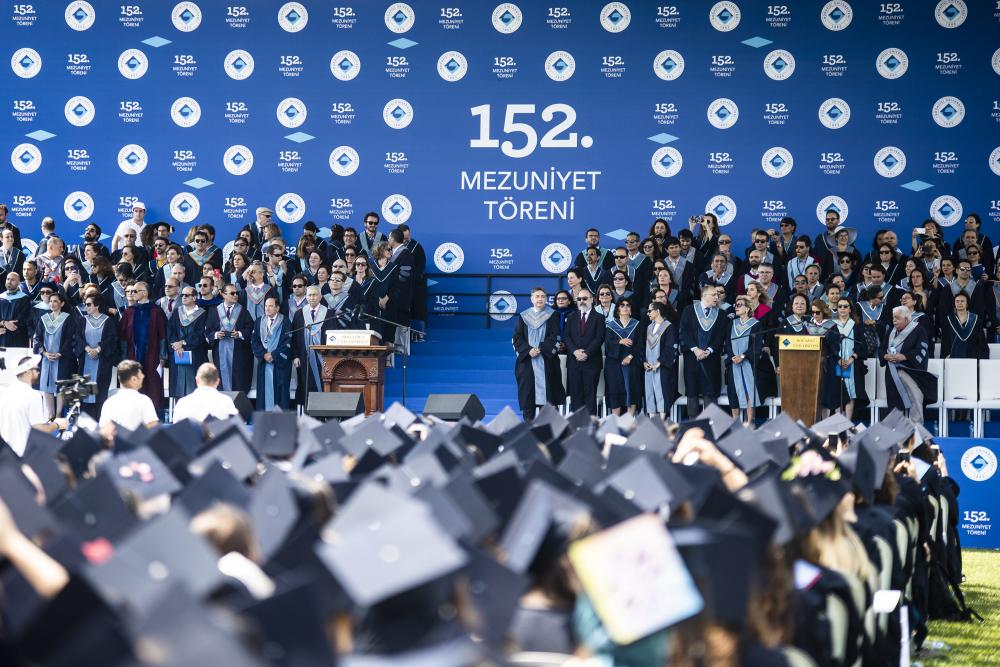 Boğaziçi Üniversitesi 152. Kez Mezunlarını Uğurladı